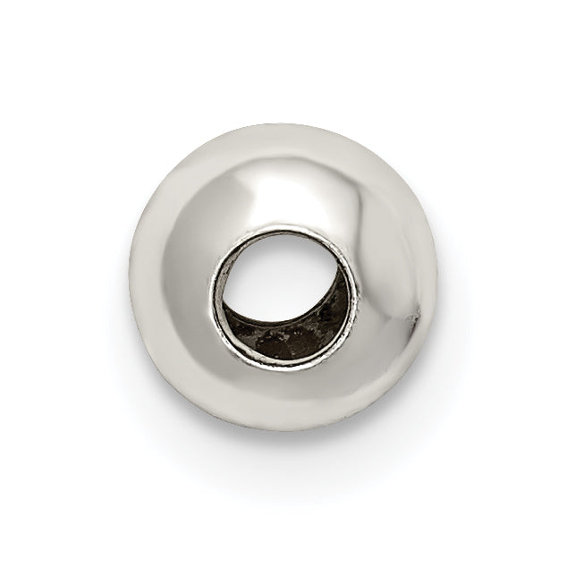 Sophia Jewelers Sterling Silver Polished Hollow Bead Set with Anti-Tarnish Finish Unisex
