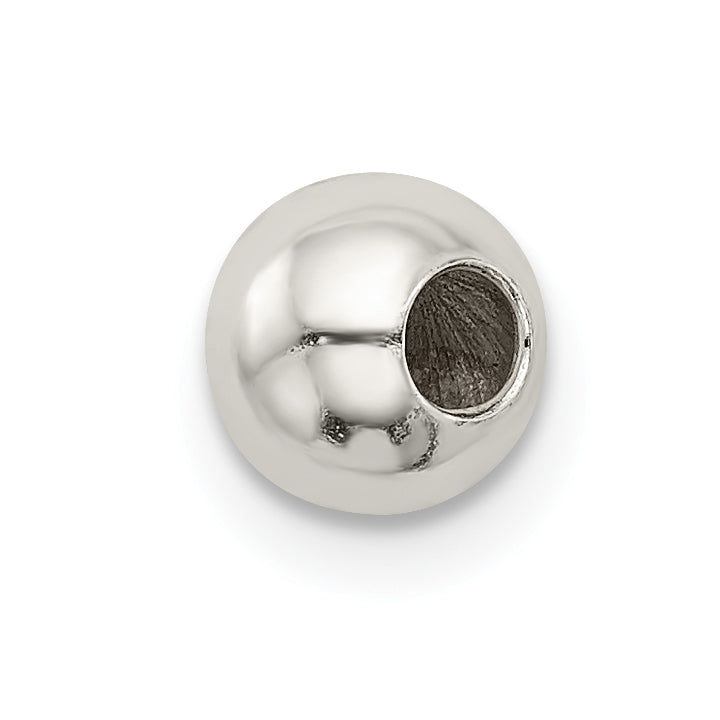Sophia Jewelers Sterling Silver Polished Hollow Bead Set with Anti-Tarnish Finish Unisex