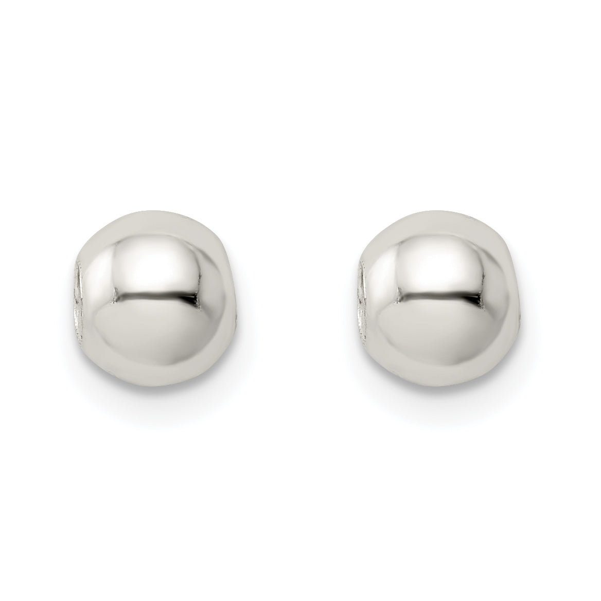 Sterling Silver Polished Two Piece Bead Set