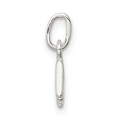 Sophia Jewelers Sterling Silver Mom Charm with Polished Anti-Tarnish Finish
