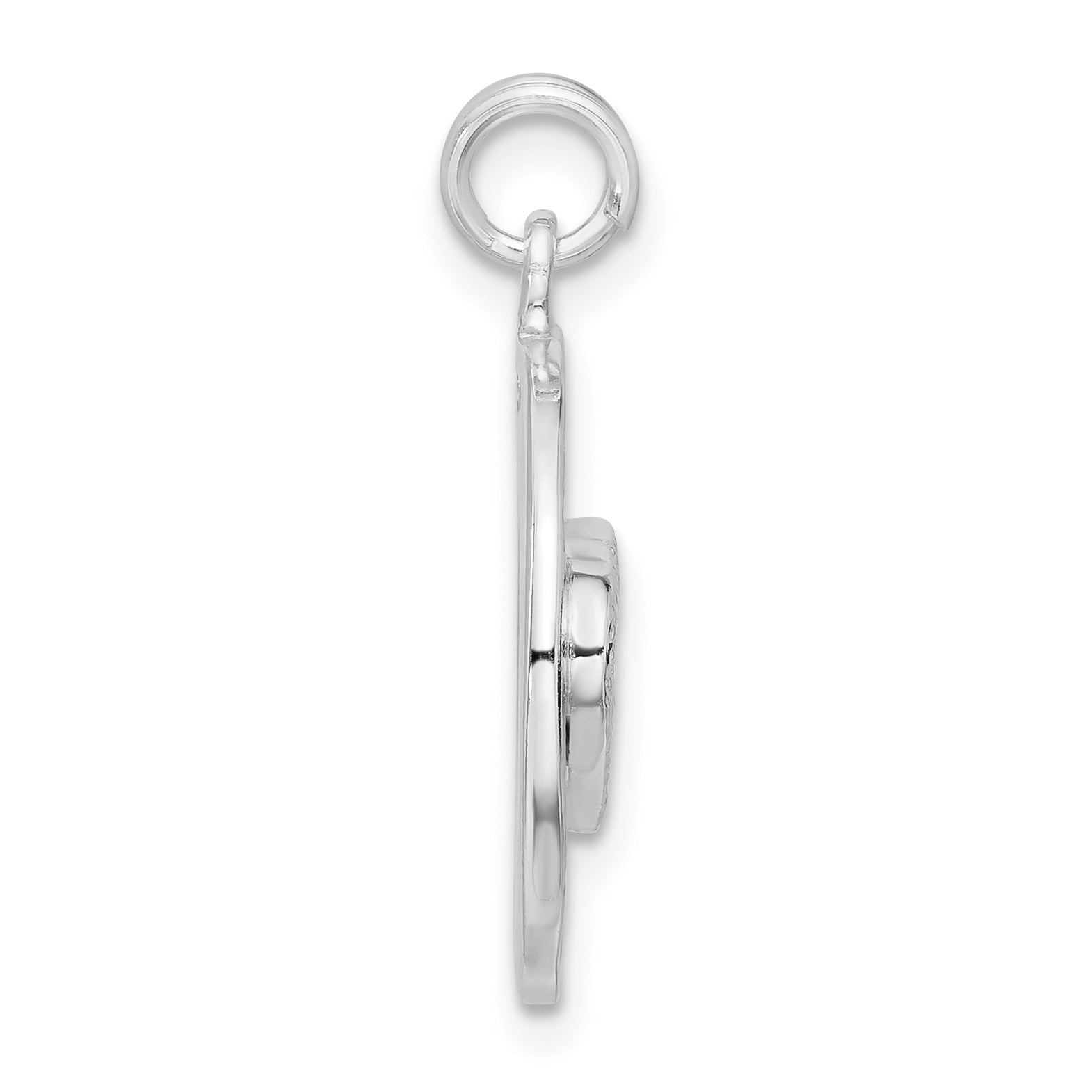 Sophia Jewelers Sterling Silver 925 Women's Themed Polished Charm Pendant Secondary image