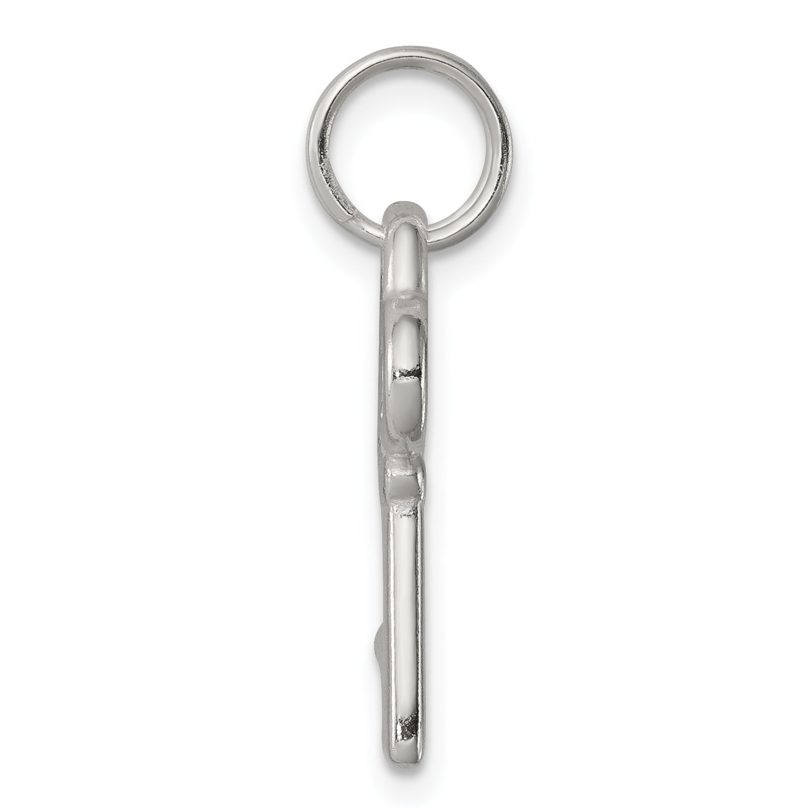 Sophia Jewelers Sterling Silver 925 Key Charm Polished Solid Design Secondary image