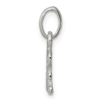 Sterling Silver 925 Love Charm with Polished Anti-Tarnish Finish