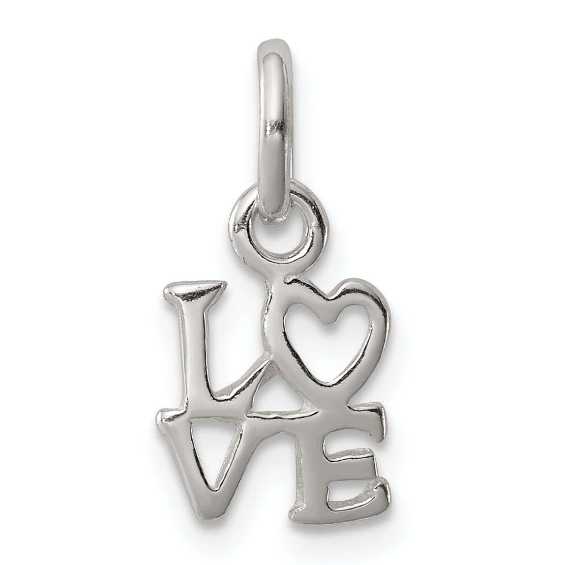 Sterling Silver Love Charm Main image