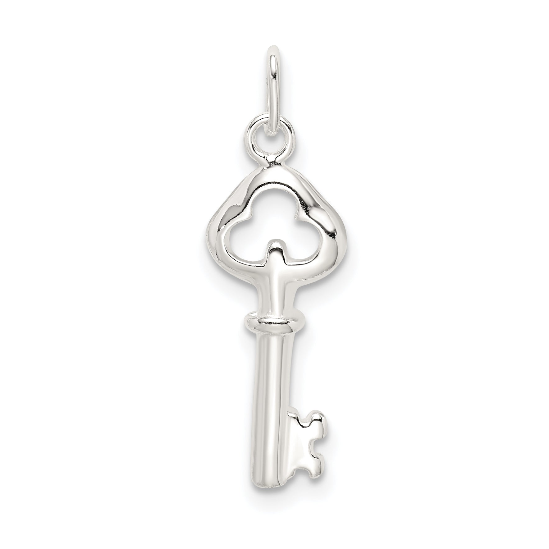 Sterling Silver Key Charm Main image