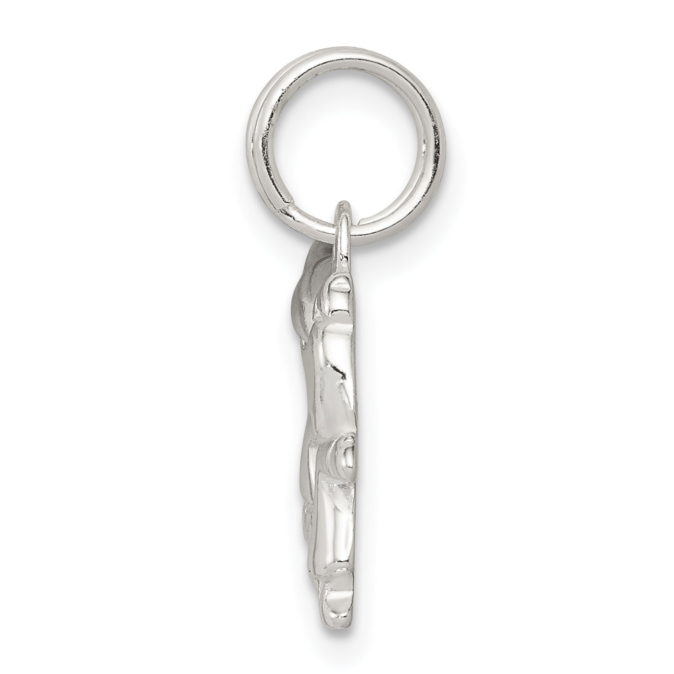 Sterling Silver 925 Boy and Girl Charm with Polished Anti-Tarnish Finish