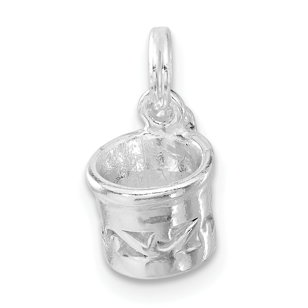 Sterling Silver Polished Mug Charm
