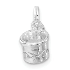Sterling Silver Polished Mug Charm