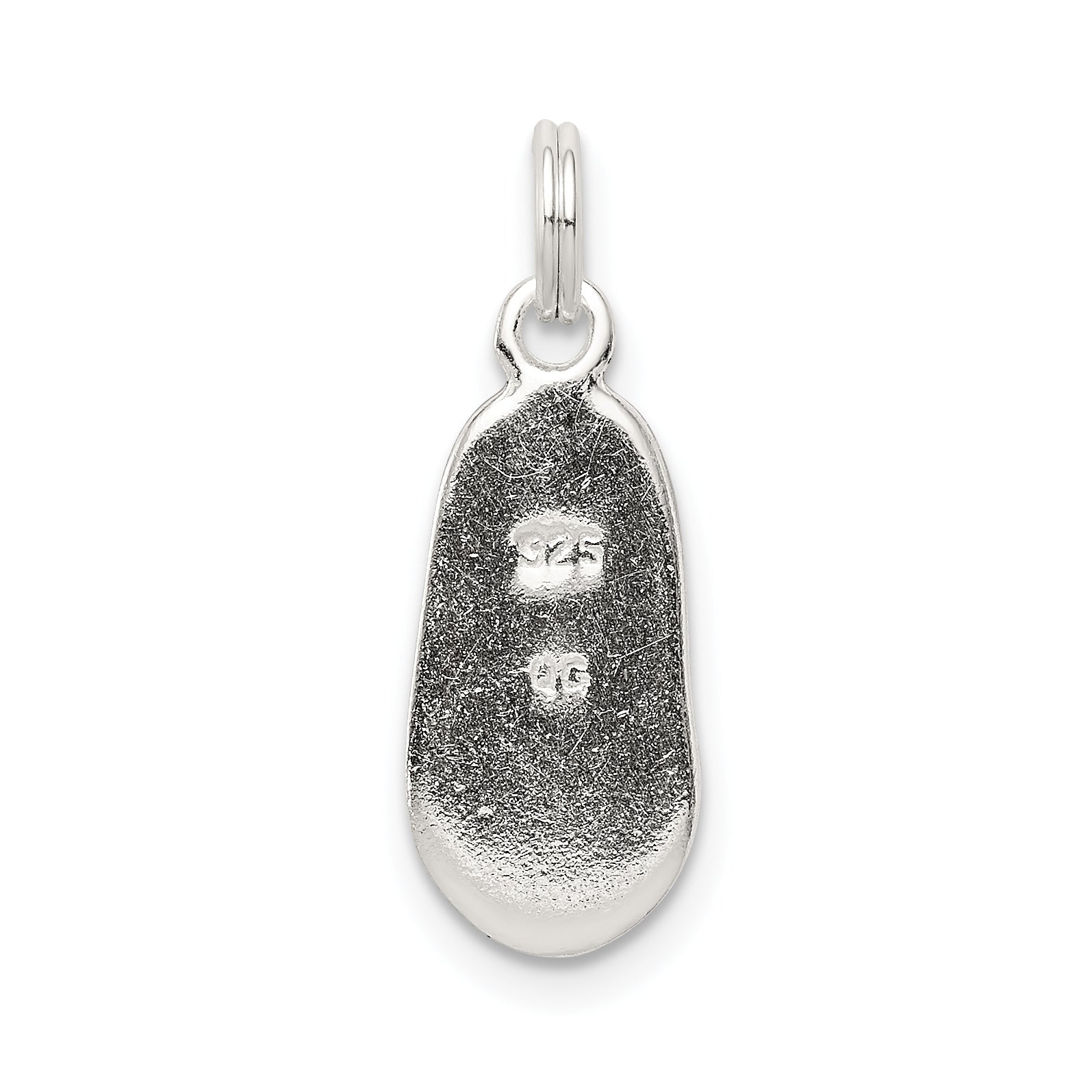 Sterling Silver Polished Shoe Charm