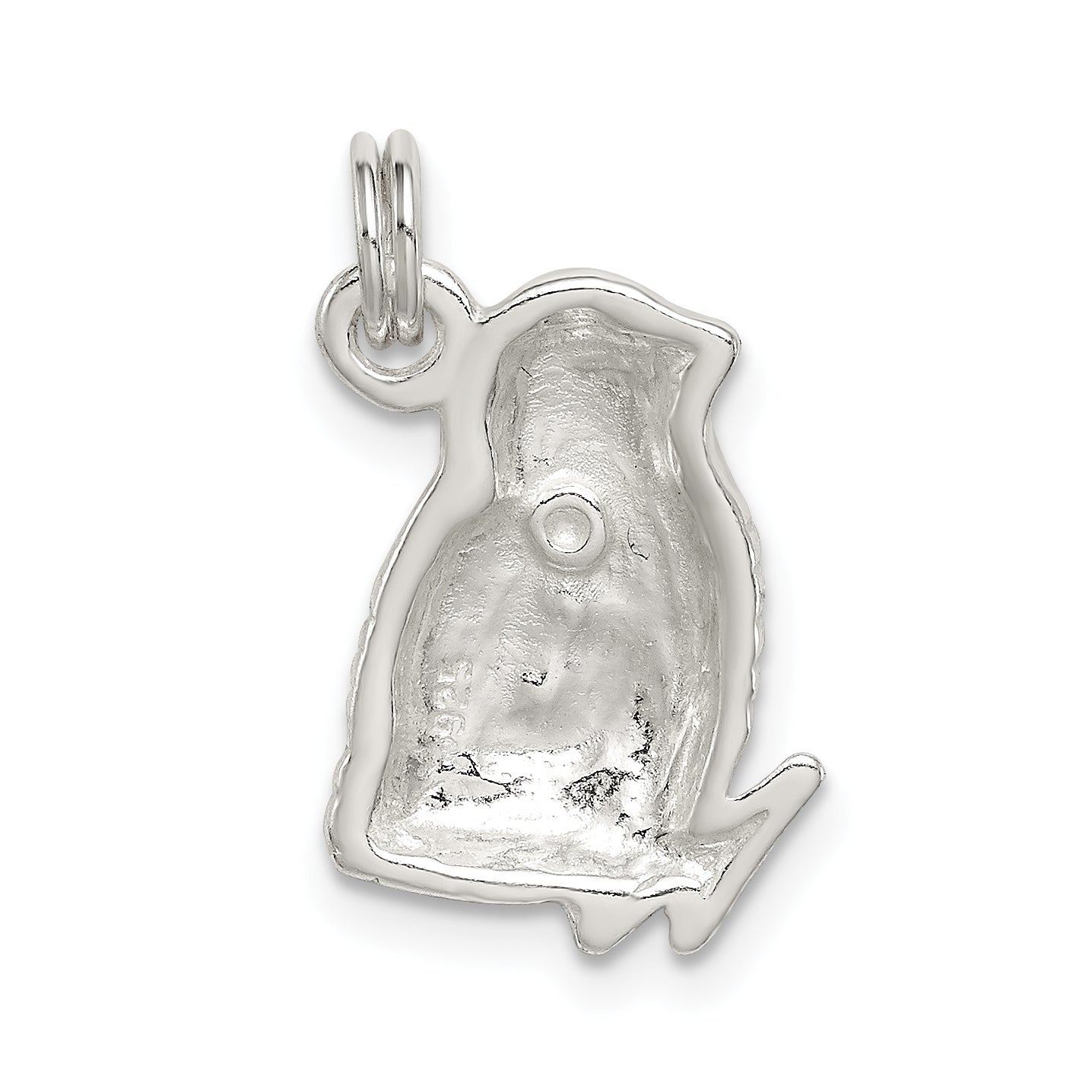 Sophia Jewelers Sterling Silver Enameled Chick Charm with Preciosa Crystal