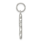 Sterling Silver 925 Panda Bear Charm with Enamel Finish for Kids