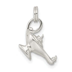 Sterling Silver 925 Genie Lamp Charm with Anti-Tarnish Finish
