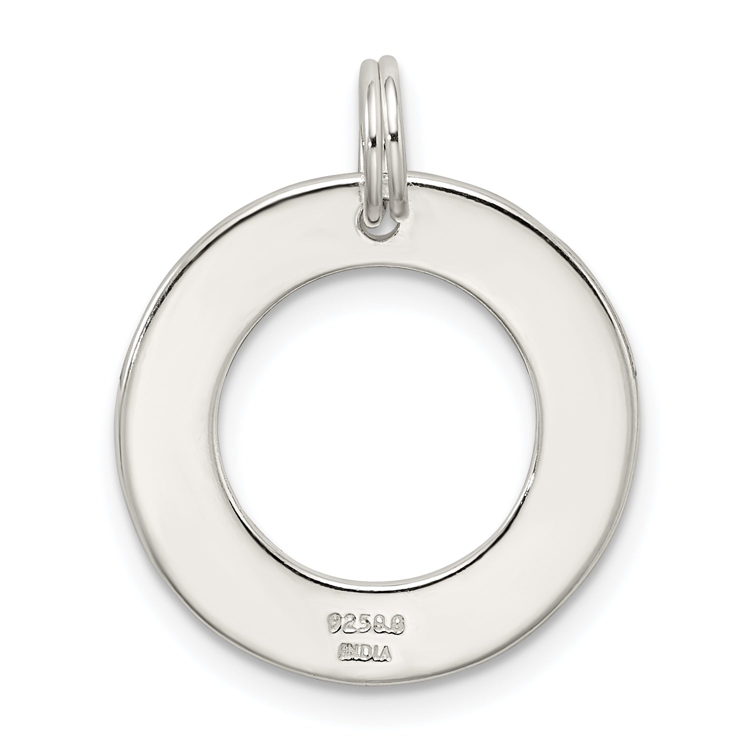 Sterling Silver 925 Polished Follow Your Dreams Charm Pendant  Elegant & Durable