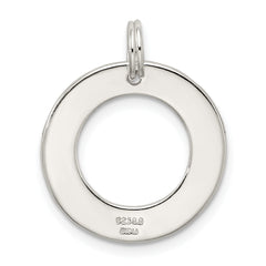 Sterling Silver 925 Polished Follow Your Dreams Charm Pendant  Elegant & Durable
