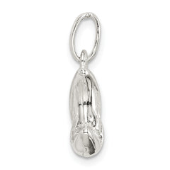 Sophia Jewelers 925 Sterling Silver Half Moon Charm with Anti-Tarnish Finish