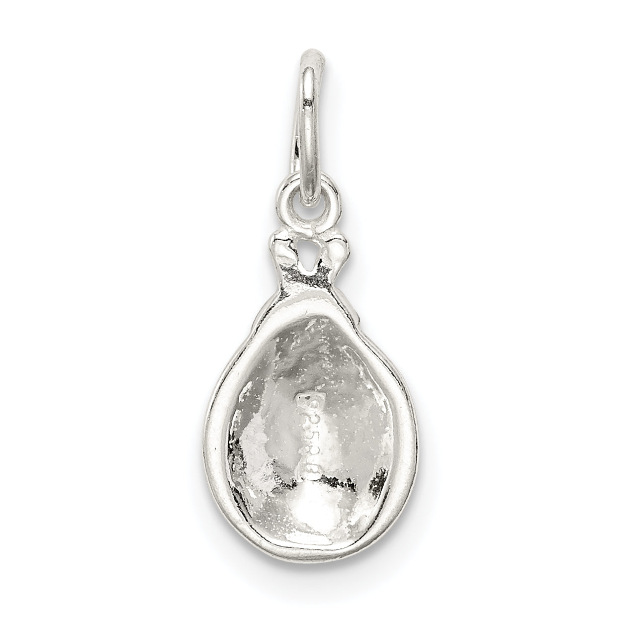 Sophia Jewelers Sterling Silver Lady Bug Charm with Enamel Finish