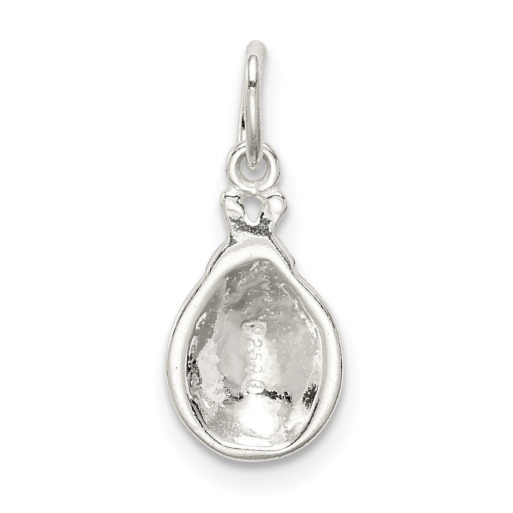 Sophia Jewelers Sterling Silver Lady Bug Charm with Enamel Finish