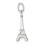 Sophia Jewelers 925 Sterling Silver Polished Eiffel Tower 3D Charm Pendant