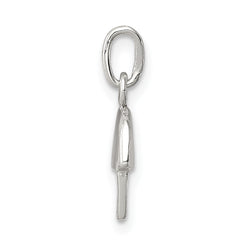 Sterling Silver 925 Jellyfish Charm with Polished Anti-Tarnish Finish