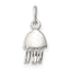 Sterling Silver Jellyfish Charm