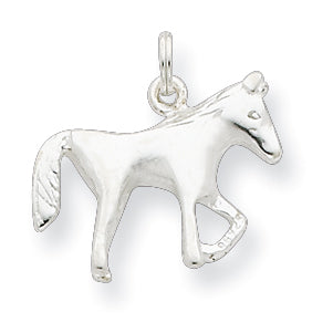 Sterling Silver 3-D Horse Charm