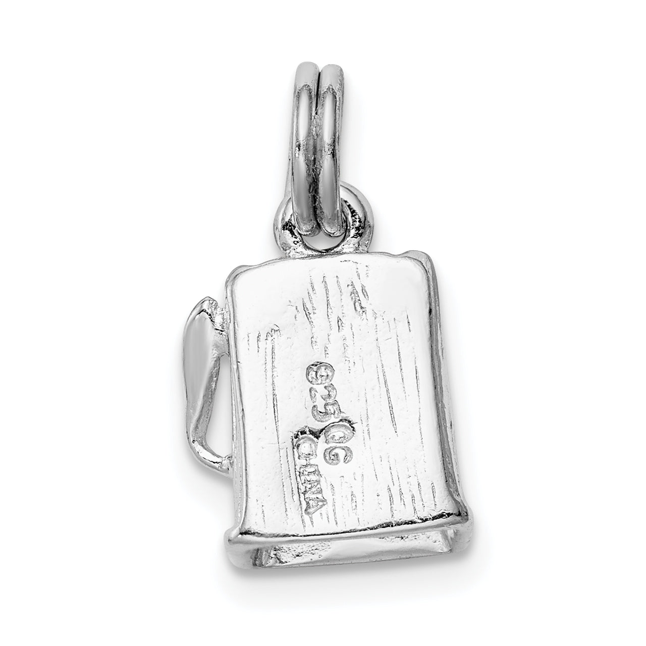 Sophia Jewelers Rhodium-Plated Sterling Silver Slot Machine Charm