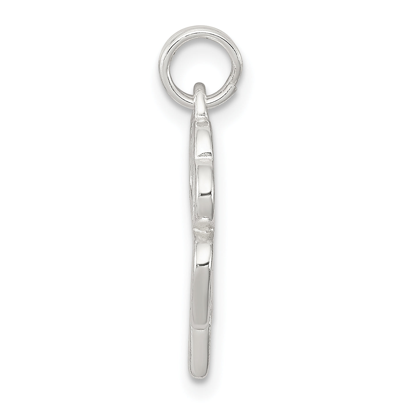 Sophia Jewelers Sterling Silver Four Leaf Clover Charm Polished Finish Secondary image