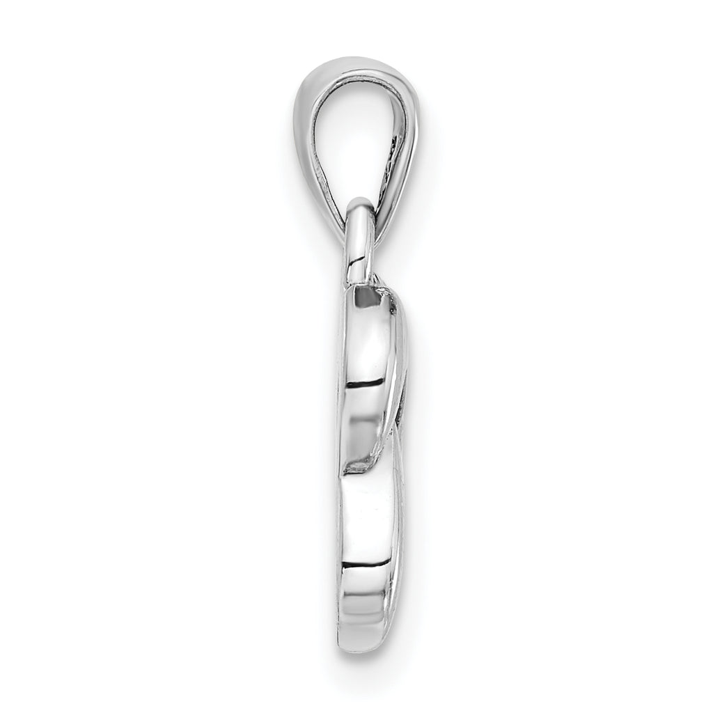 Sterling Silver 925 Celtic Knot Pendant Polished Unisex Charm