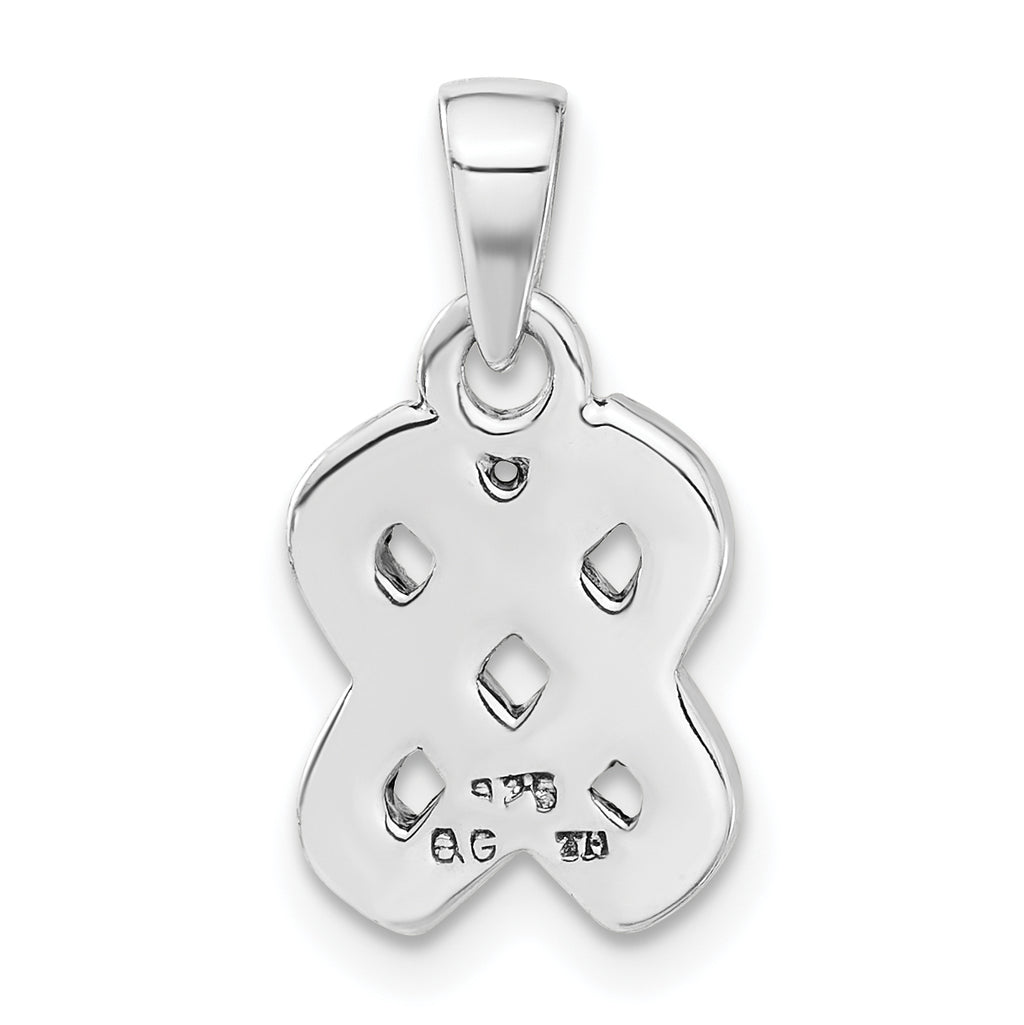 Sterling Silver 925 Celtic Knot Pendant Polished Unisex Charm