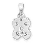 Sterling Silver 925 Celtic Knot Pendant Polished Unisex Charm