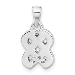 Sterling Silver 925 Celtic Knot Pendant Polished Unisex Charm