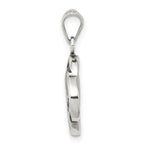 Sterling Silver 925 Celtic Knot Pendant with Antiqued Finish