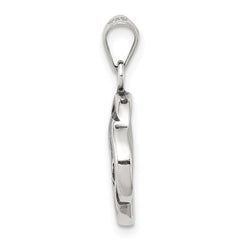 Sterling Silver 925 Celtic Knot Pendant with Antiqued Finish