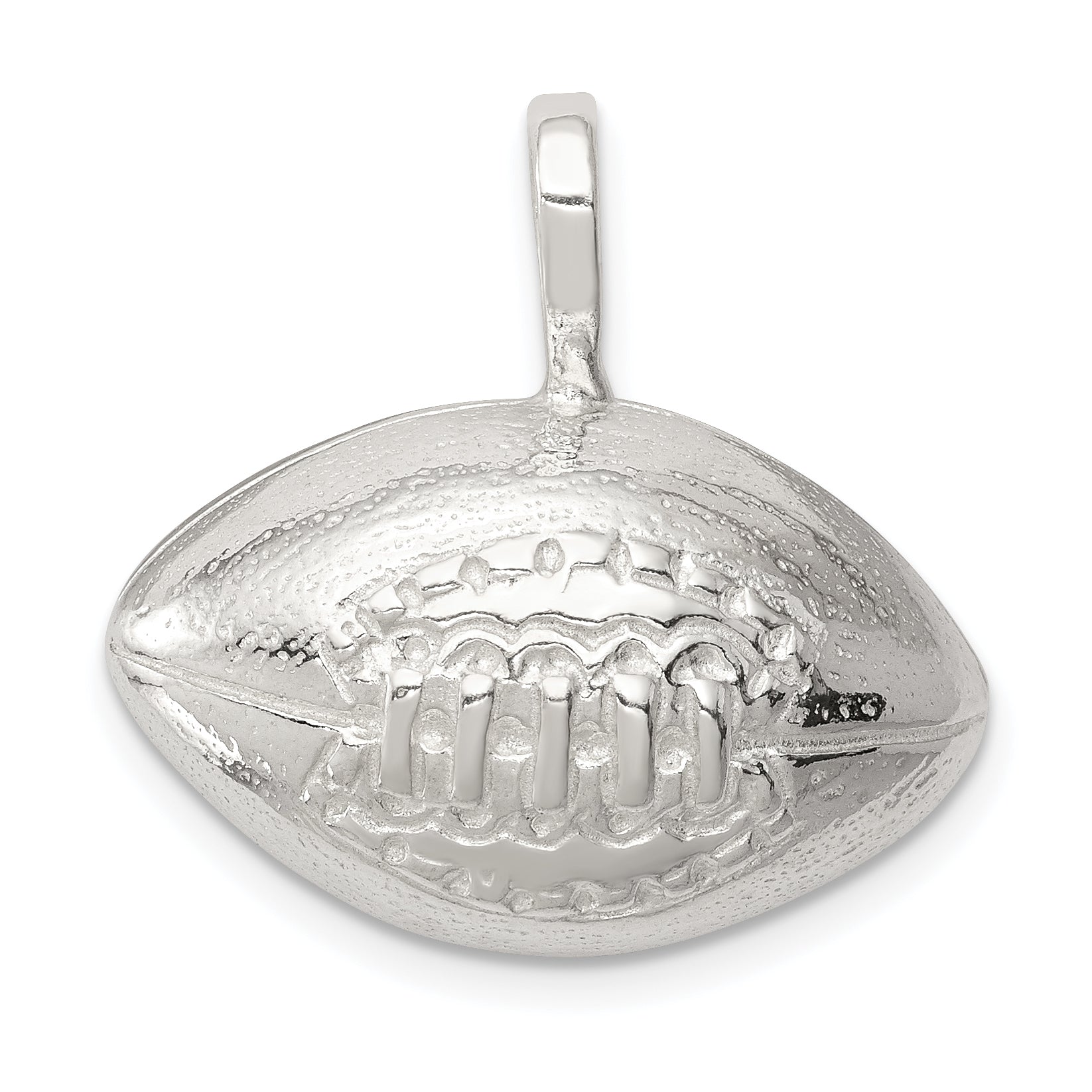 Sterling Silver Football Charm Main image