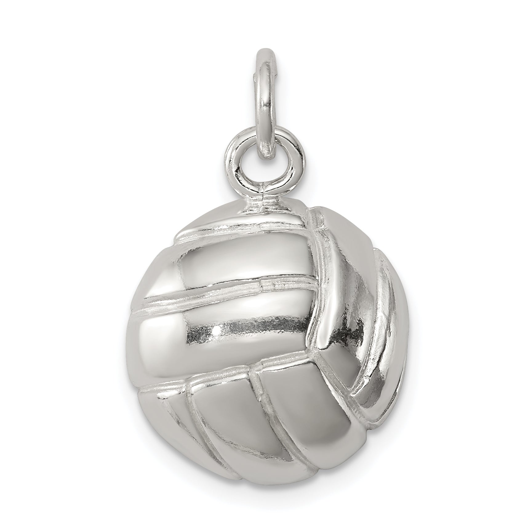 Sterling Silver Volleyball Charm Main image