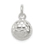 Sterling Silver Soccer Ball Charm