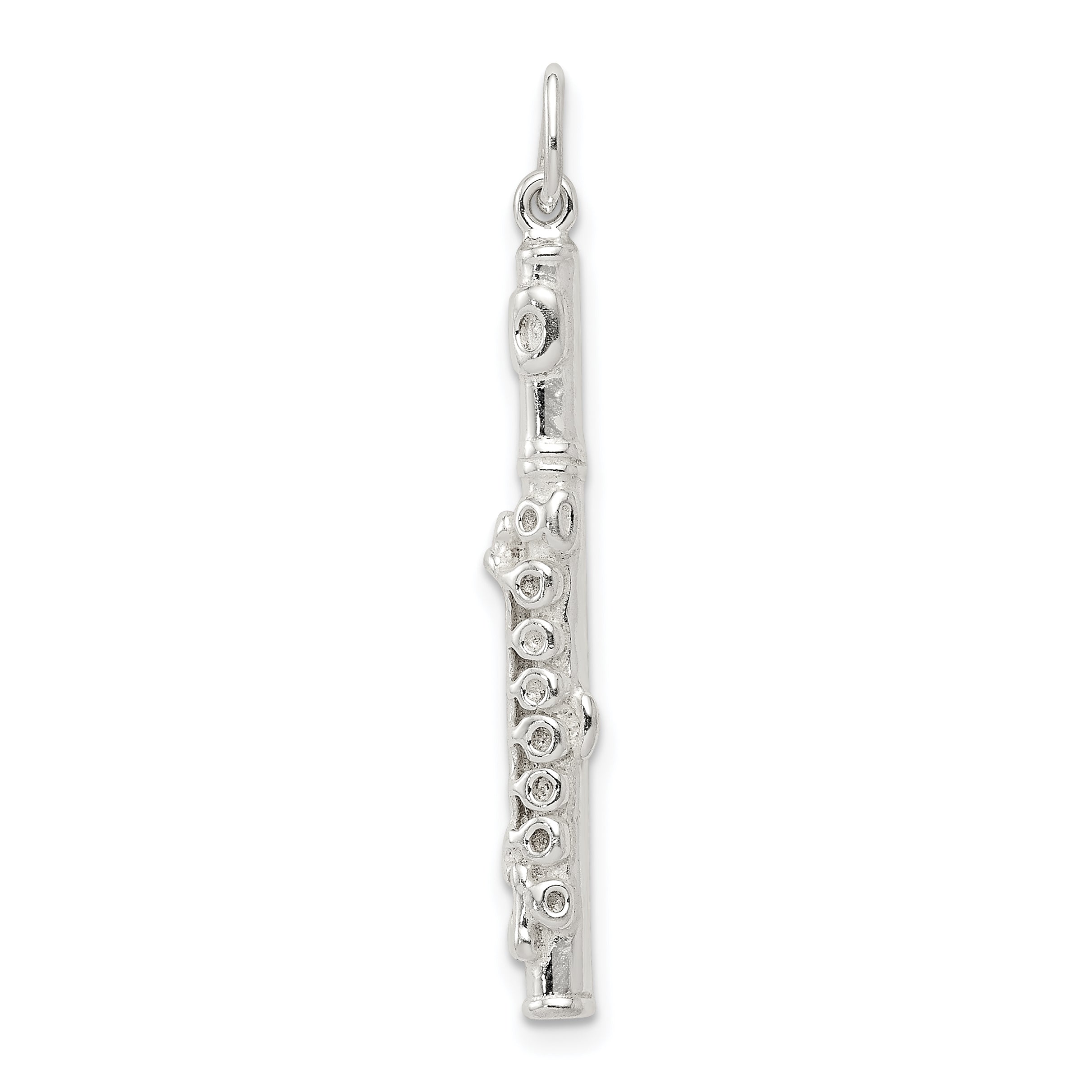 Sterling Silver Flute Charm Main image