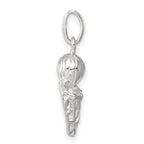Sophia Jewelers Sterling Silver Basketball Hoop Charm Polished Anti-Tarnish
