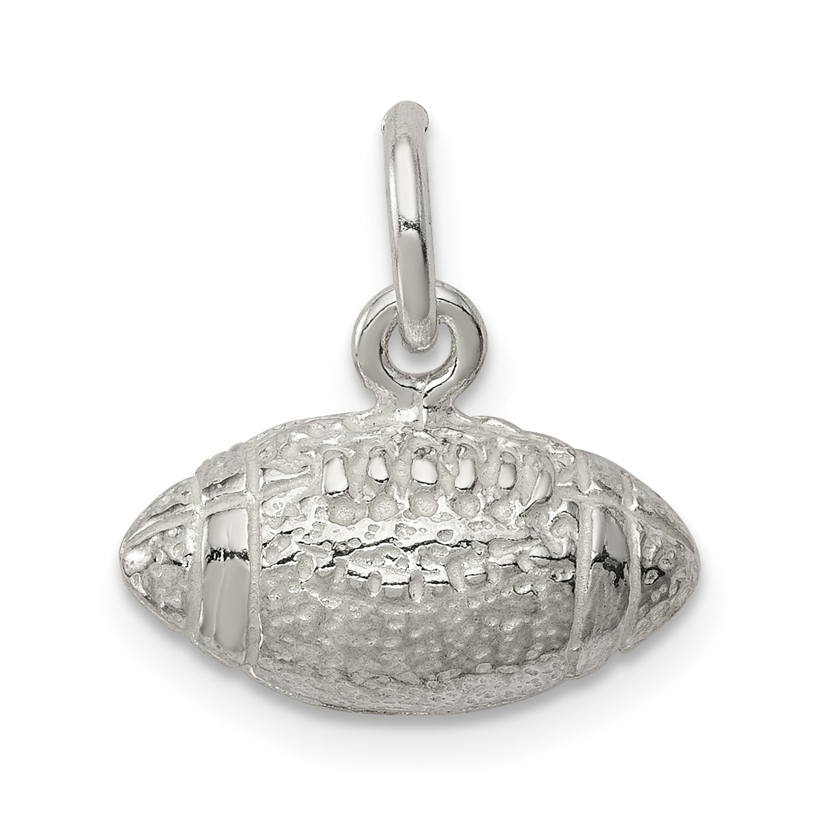 Sterling Silver Football Charm Main image