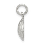 Sterling Silver 925 Polished Soccer Ball Charm with Anti-Tarnish Finish