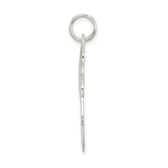 Sterling Silver 925 Africa Elephant Pendant Polished Anti-Tarnish Charm