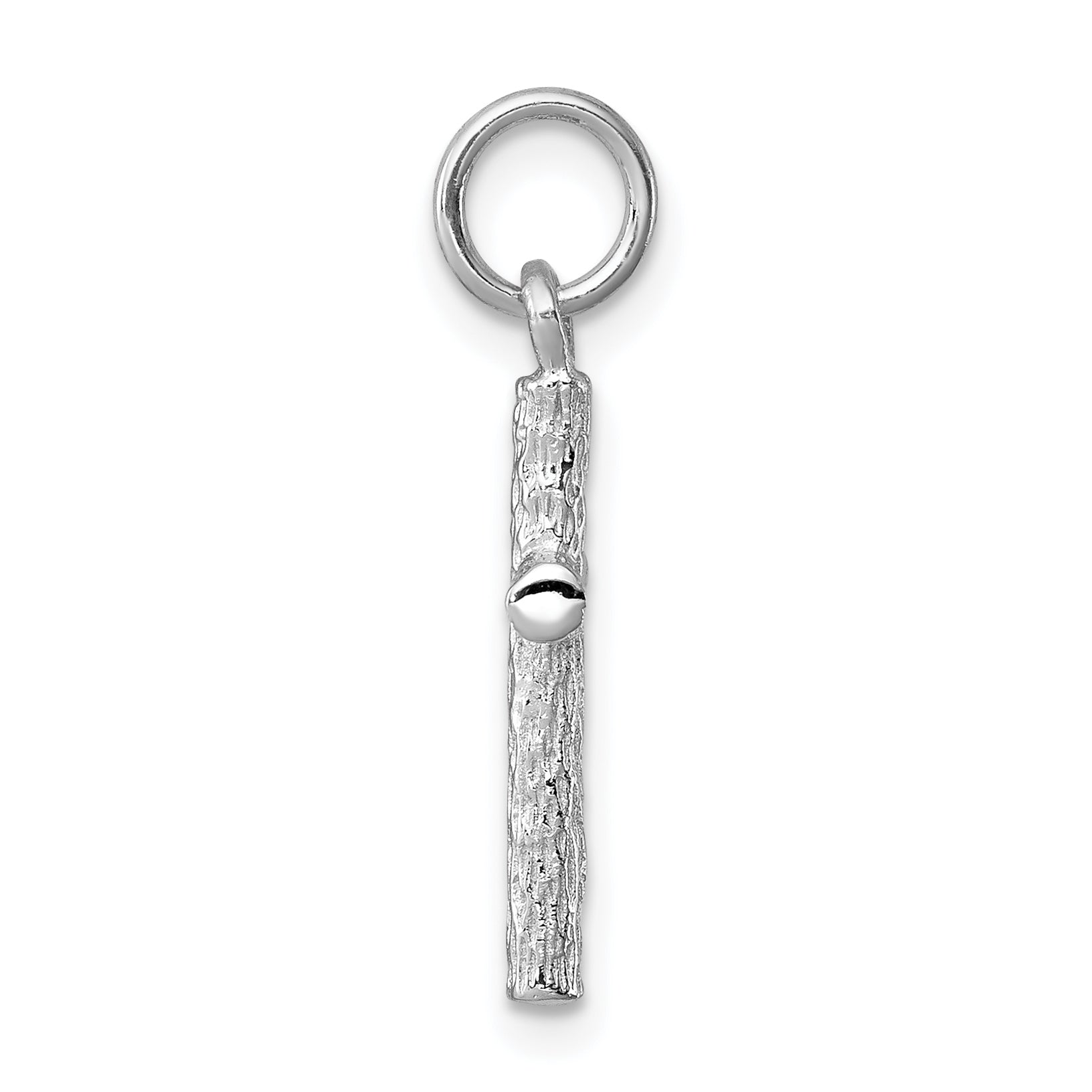 Sterling Silver 925 Cross Pendant with Rhodium Elegant Polished Finish