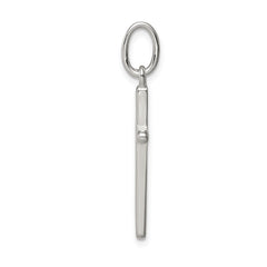 Sterling Silver 925 Cross Pendant with Polished Anti-Tarnish Finish