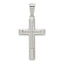 Sterling Silver Polished Cross Pendant