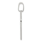 Sophia Jewelers Sterling Silver Cross Pendant with Polished Anti-Tarnish Finish