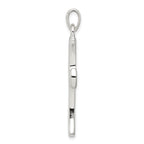 Sophia Jewelers Sterling Silver 925 Cross Pendant Polished Solid Elegance