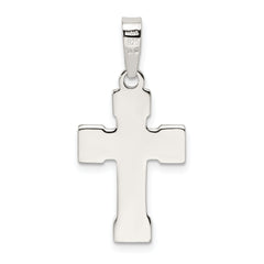Sterling Silver 925 Cross Pendant with Polished Finish