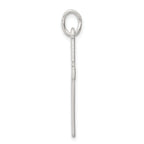 Sophia Jewelers 925 Sterling Silver Cross Pendant with Anti-Tarnish Finish
