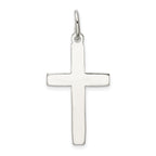 Sterling Silver 925 Cross Pendant with Anti-Tarnish Finish