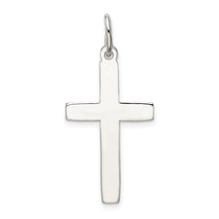 Sterling Silver 925 Cross Pendant with Anti-Tarnish Finish
